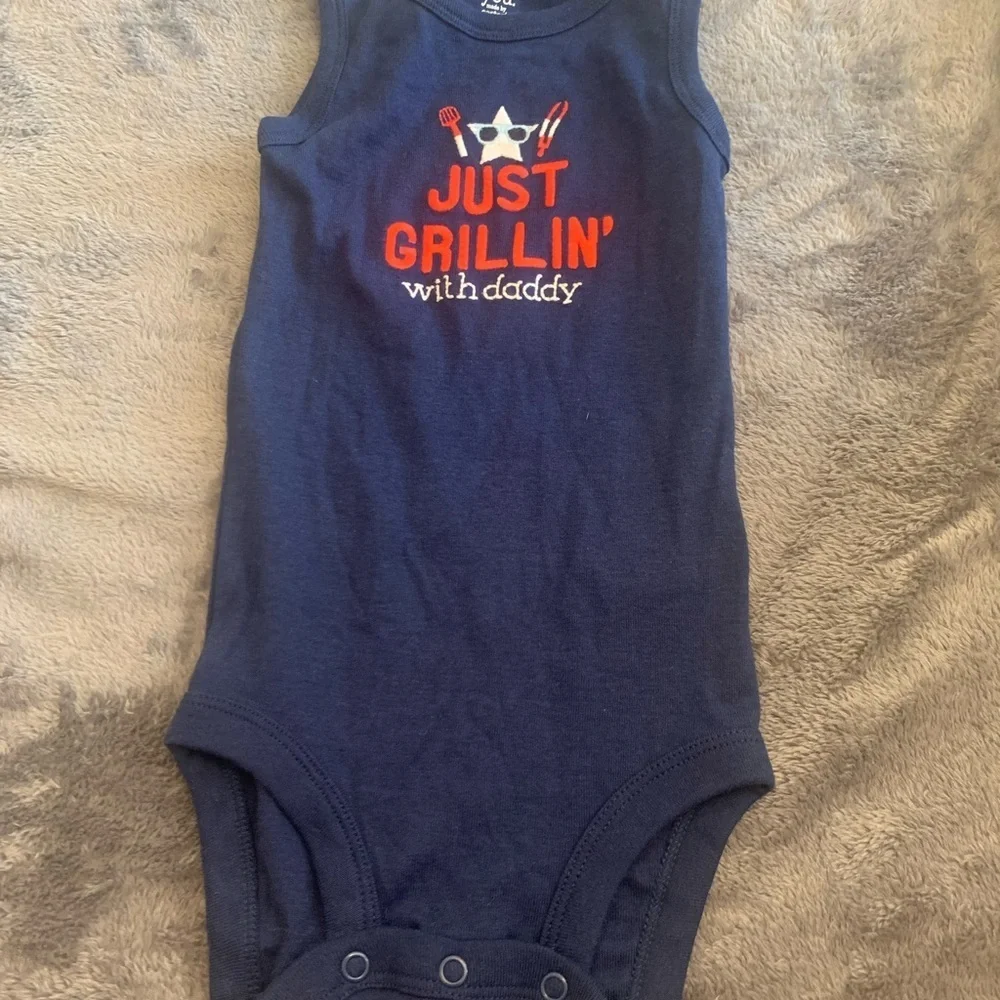 Carter's Deep Blue Baby Top